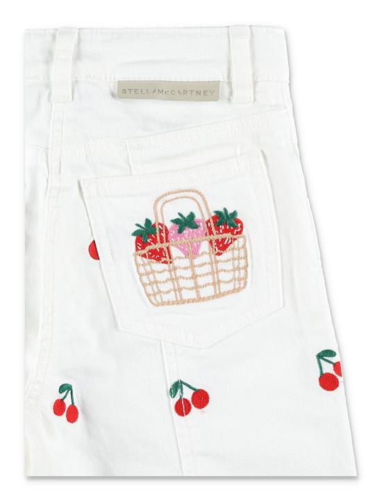 25SS [키즈] 스텔라 맥카트니 진 TW6B80Z2573 101EM WHITE - STELLA MCCARTNEY