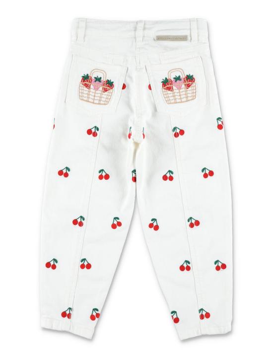 25SS [키즈] 스텔라 맥카트니 진 TW6B80Z2573 101EM WHITE - STELLA MCCARTNEY