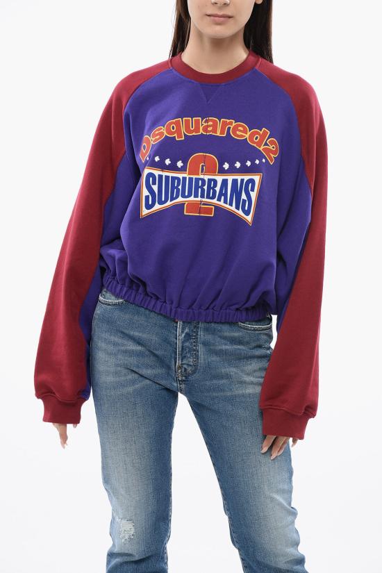  디스퀘어드2 긴팔 티셔츠 S75GU0505 S25551 966 Violet