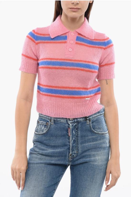  디스퀘어드2 폴로 티셔츠 S75HA1240 S18458 961 Pink