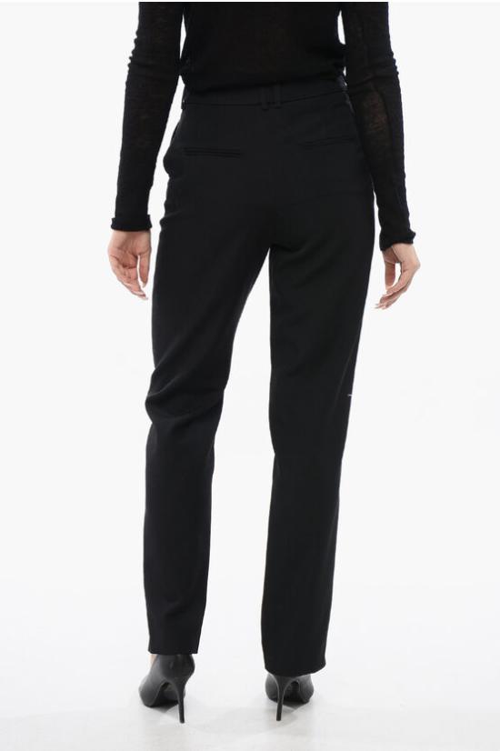  발망 스트레이트 팬츠 AF0PO100 WB05 0PA Black - BALMAIN