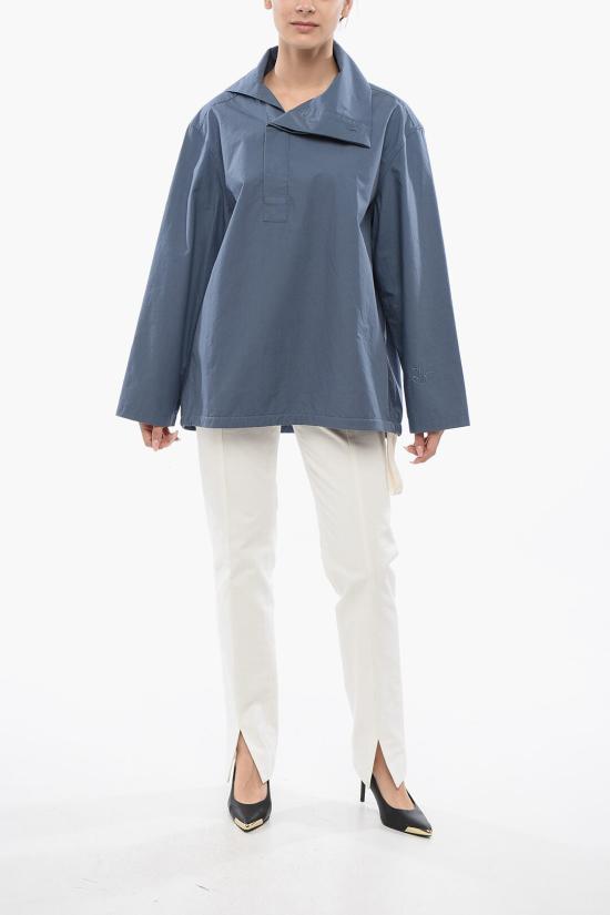  질샌더 블라우스 J40DL0130 J45039 041 Blue - JIL SANDER