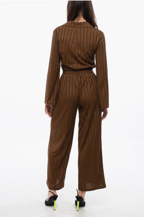  빅터앤롤프 점프수트 EJ003 52 25323 Brown - VIKTOR & ROLF