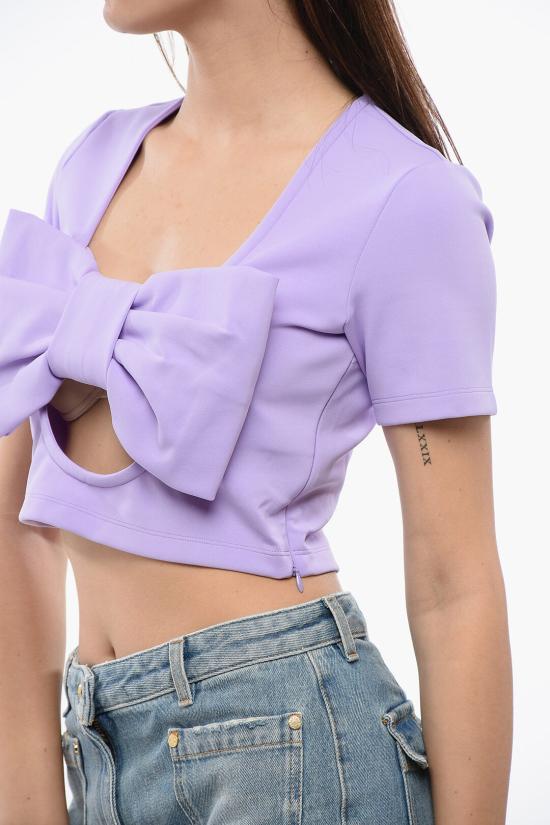  빅터앤롤프 반팔 티셔츠 ET038 32 24323 Violet - VIKTOR & ROLF