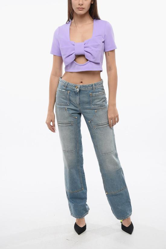  빅터앤롤프 반팔 티셔츠 ET038 32 24323 Violet - VIKTOR & ROLF