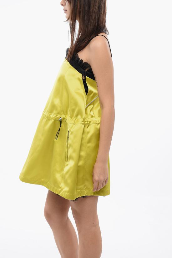  오프화이트 숏 원피스 OWDB516S24FAB0015510 Yellow - OFF WHITE