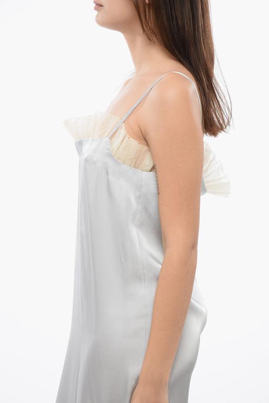  오프화이트 롱 원피스 OWDB517S24FAB0014001 Gray - OFF WHITE