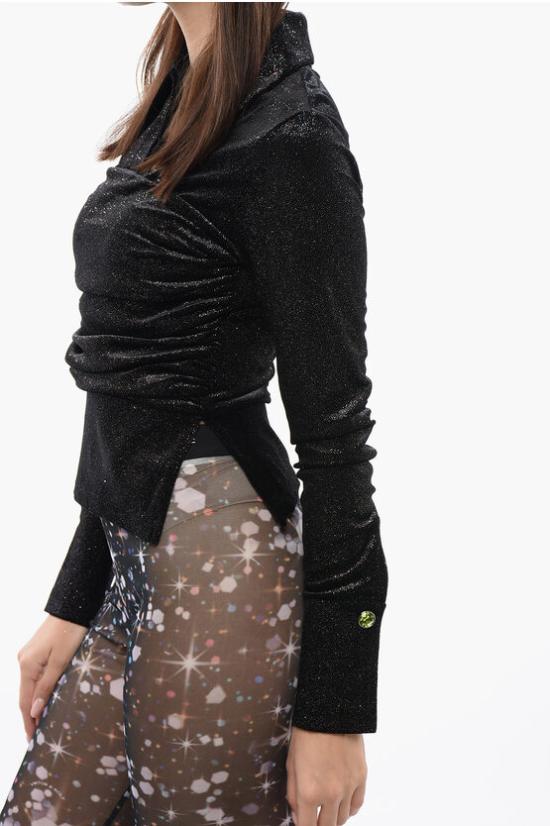  빅터앤롤프 후드 티셔츠 ET047 32 99123 Black - VIKTOR & ROLF