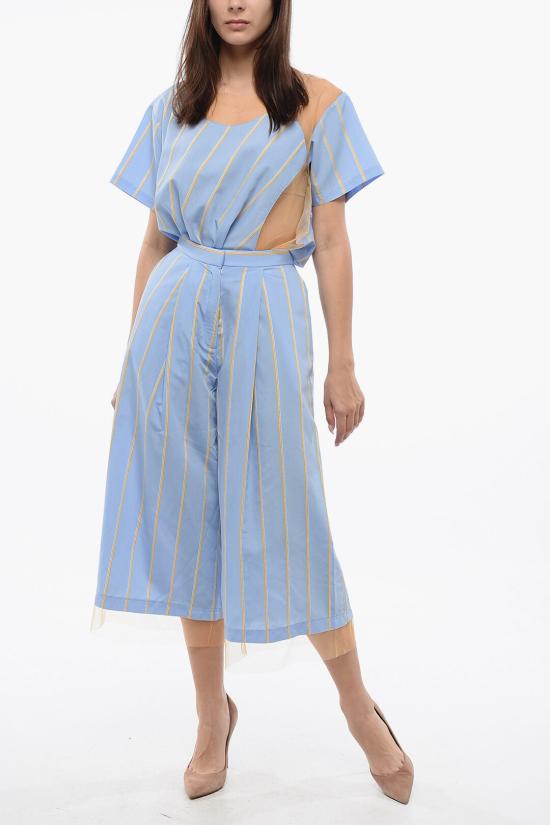  빅터앤롤프 스트레이트 팬츠 TB019 61 28323 Light blue - VIKTOR & ROLF