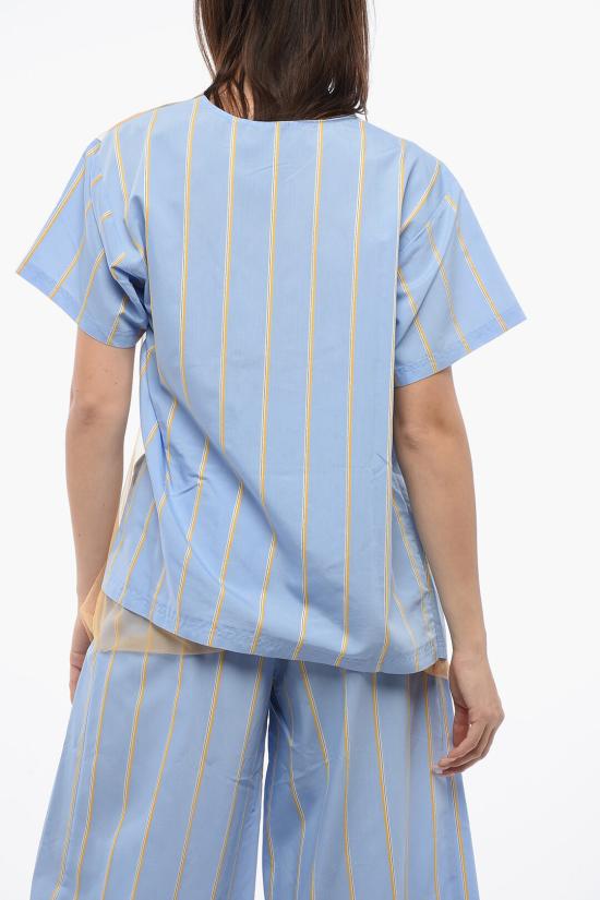  빅터앤롤프 반팔 티셔츠 TT042 61 28323 Light blue - VIKTOR & ROLF