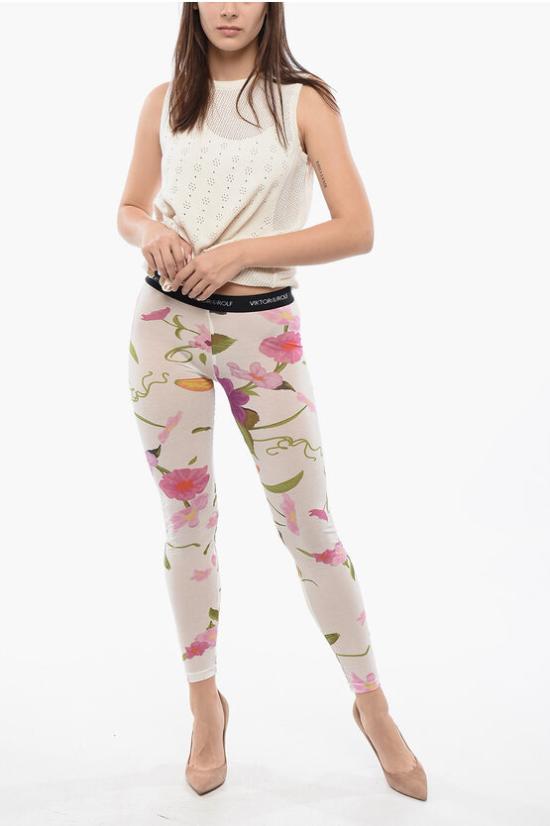  빅터앤롤프 레깅스 EB023 31 13323 White - VIKTOR & ROLF