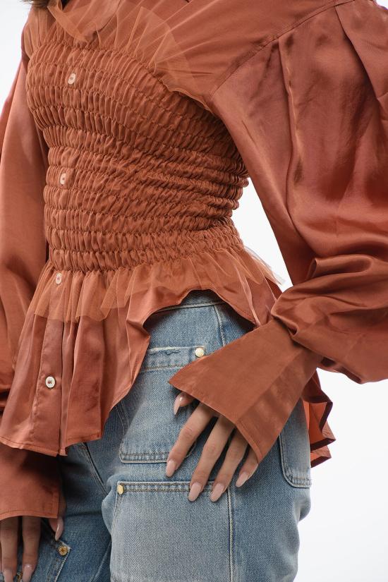  빅터앤롤프 블라우스 TS023 61 37122 Orange - VIKTOR & ROLF