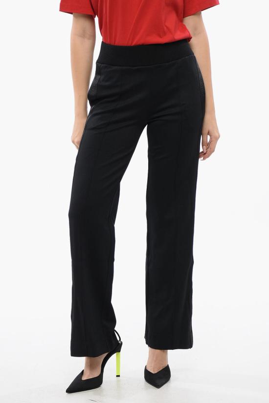  오프화이트 스트레이트 팬츠 OWVI021S24JER0011010 Black