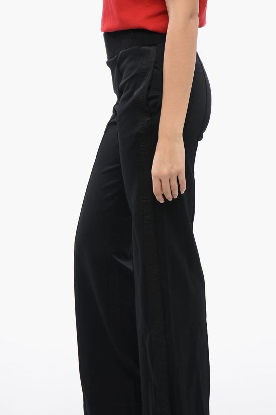  오프화이트 스트레이트 팬츠 OWVI021S24JER0011010 Black - OFF WHITE