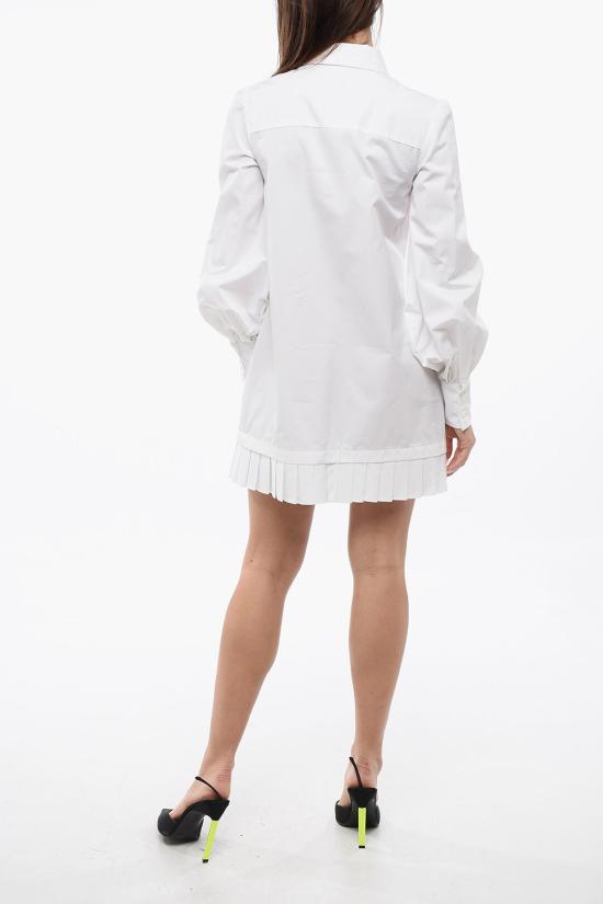  오프화이트 숏 원피스 OWDG008S24FAB0010101 White - OFF WHITE