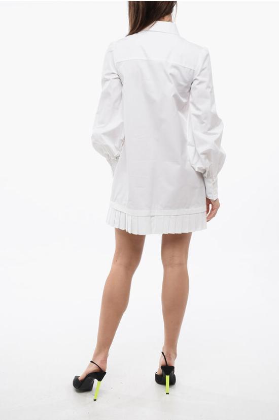 오프화이트 숏 원피스 OWDG008S24FAB0010101 White - OFF WHITE