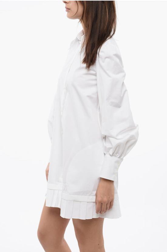  오프화이트 숏 원피스 OWDG008S24FAB0010101 White - OFF WHITE
