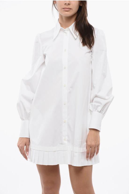  오프화이트 숏 원피스 OWDG008S24FAB0010101 White - OFF WHITE