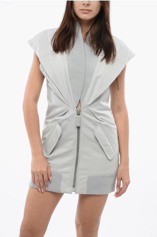  오프화이트 숏 원피스 OWDB526S24FAB0014040 Gray - OFF WHITE