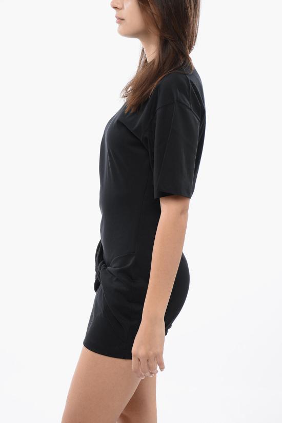  오프화이트 숏 원피스 OWDB514S24JER0011010 Black - OFF WHITE