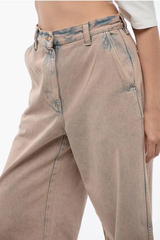  팜앤젤스 데님 팬츠 PWYB027S24DEN001 3030 Orange - PALM ANGELS