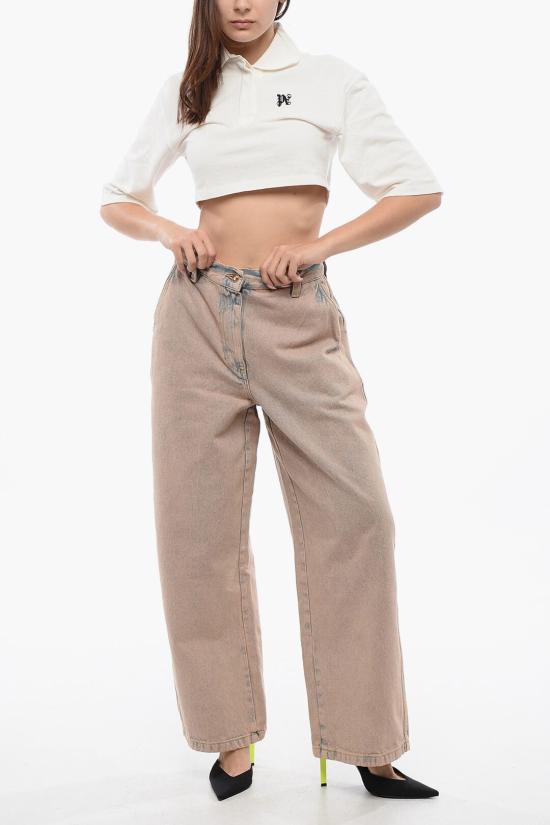  팜앤젤스 데님 팬츠 PWYB027S24DEN001 3030 Orange - PALM ANGELS