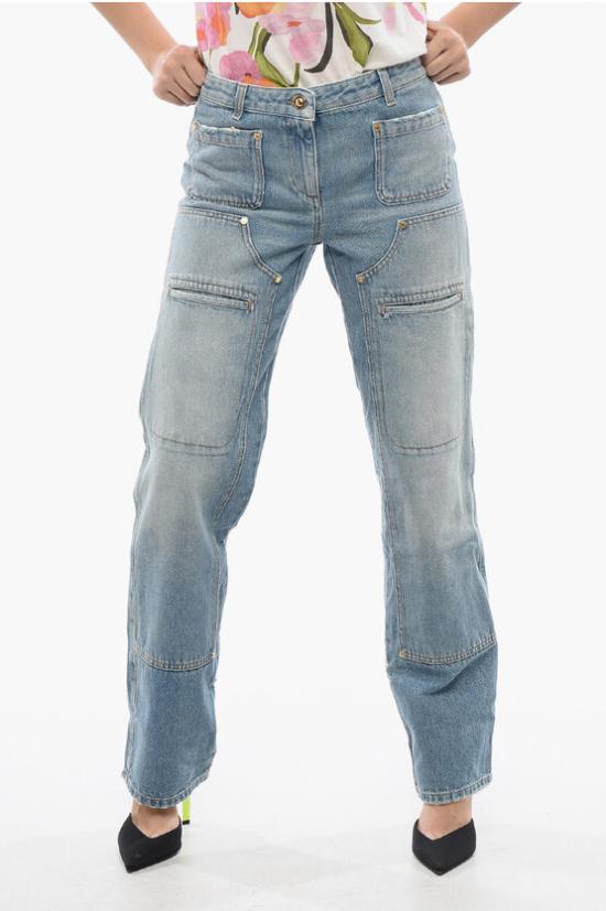  팜앤젤스 데님 팬츠 PWYA034S24DEN001 4040 Blue