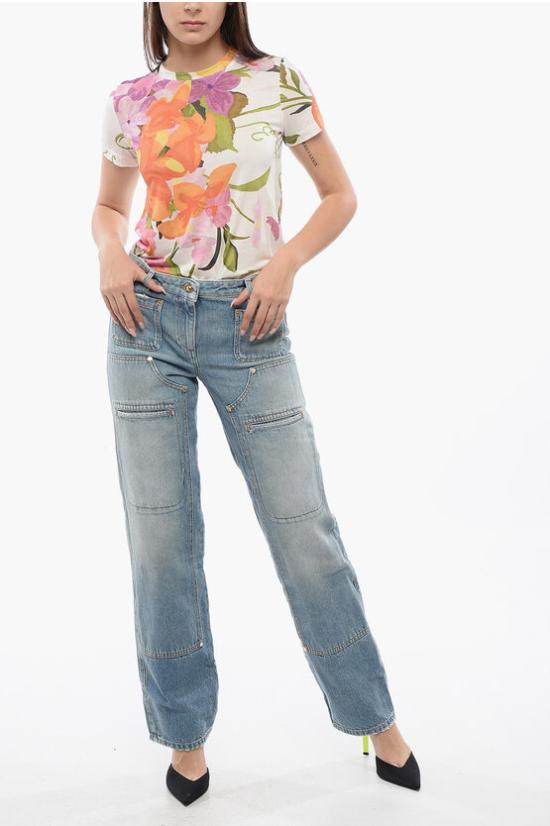  팜앤젤스 데님 팬츠 PWYA034S24DEN001 4040 Blue - PALM ANGELS