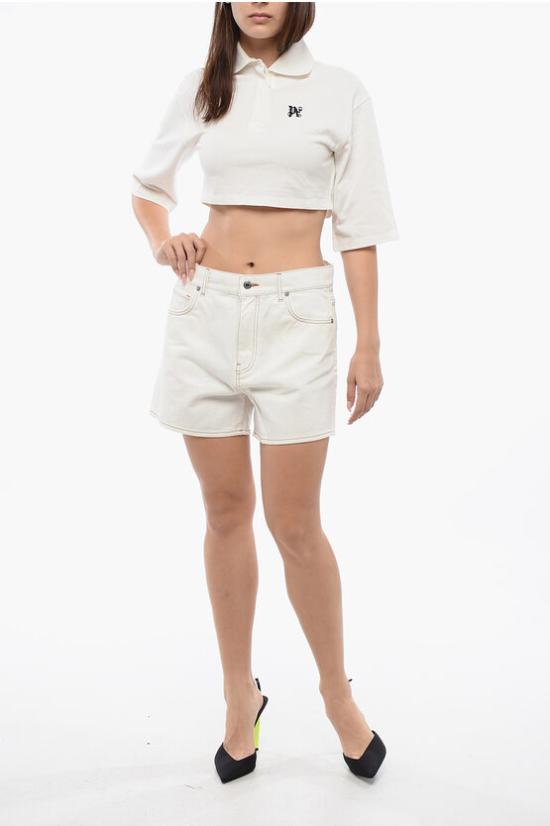  오프화이트 데님 팬츠 OWYC015S24DEN002 0100 White - OFF WHITE