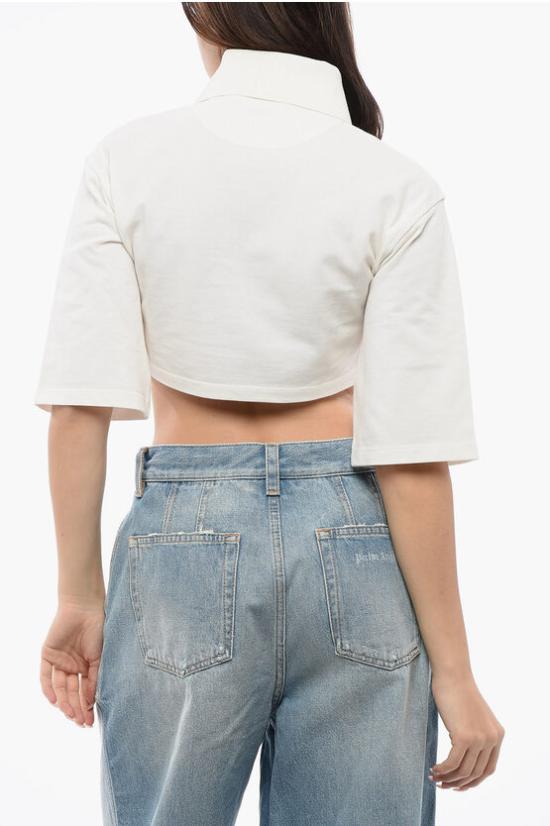  팜앤젤스 반팔 티셔츠 PWGB012S24 FAB001 0310 Beige - PALM ANGELS