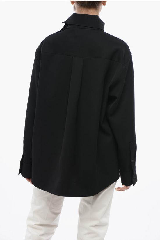  질샌더 블라우스 J52DL0005 J40002 001 Black - JIL SANDER