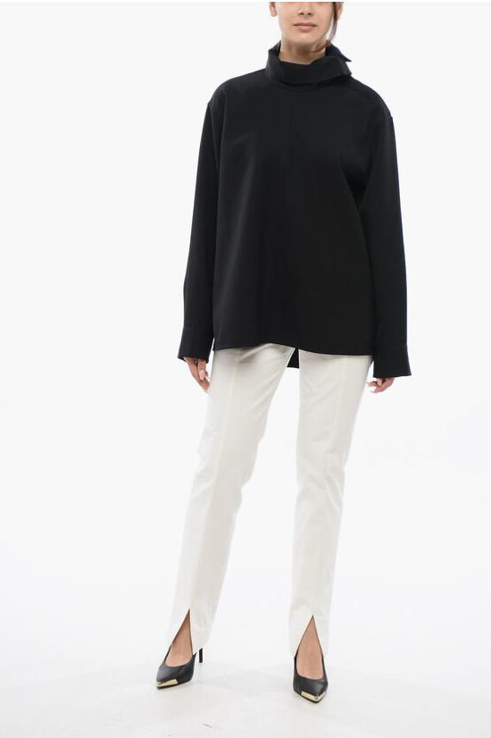  질샌더 블라우스 J52DL0005 J40002 001 Black - JIL SANDER