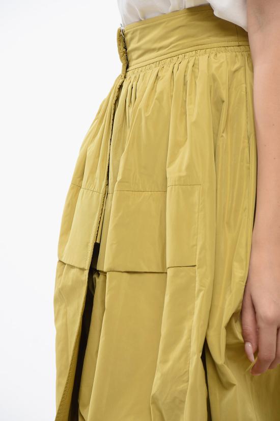  질샌더 롱 스커트 J52MA0011 J70005 707 Yellow - JIL SANDER