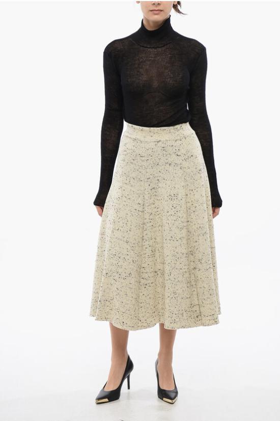  질샌더 스커트 J40MA0117 J14642 280 White - JIL SANDER