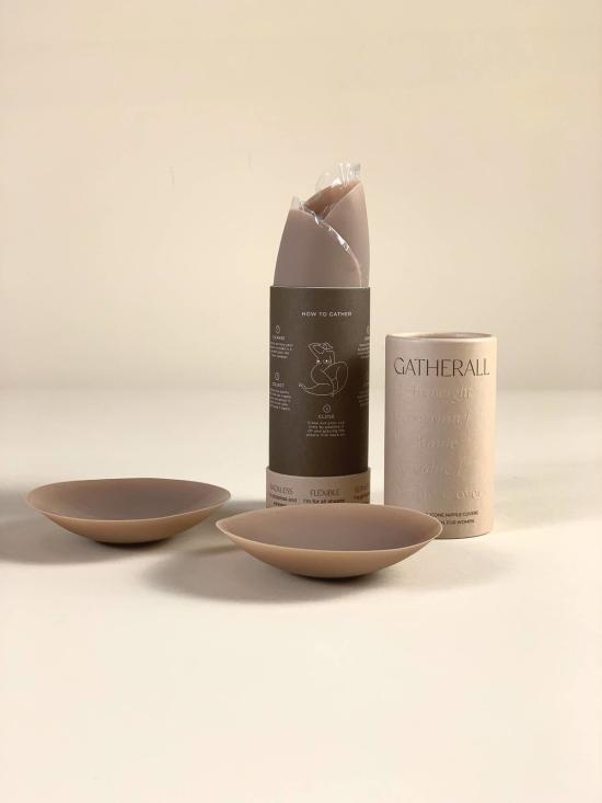  Gatherall 라운지 웨어 게더럴 니플커버 라떼