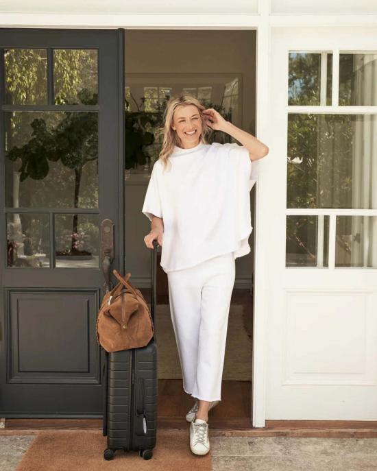  프랭크 앤 에일린 라운지 웨어 프랭크 앤 일린 말리부 여행 세트 화이트 - FRANK & EILEEN