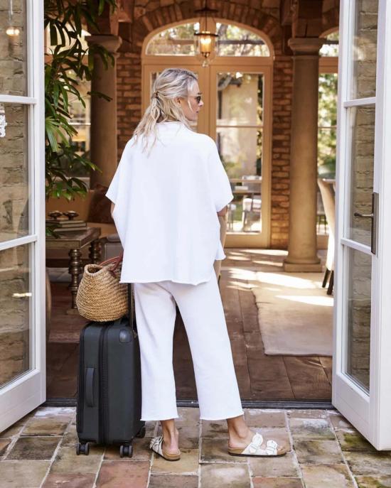  프랭크 앤 에일린 라운지 웨어 프랭크 앤 일린 말리부 여행 세트 화이트 - FRANK & EILEEN