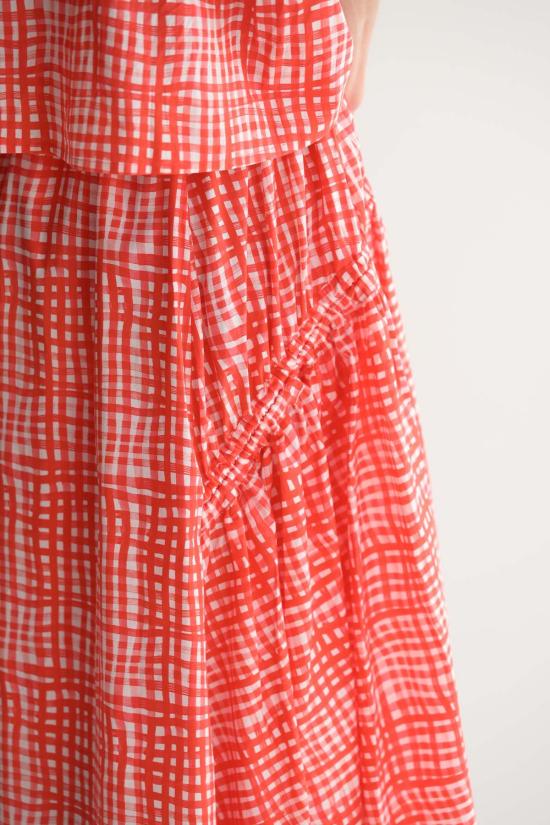  Toogood 롱 스커트 투굿 하베스터  페인트 체크잼 - OTHER BRANDS