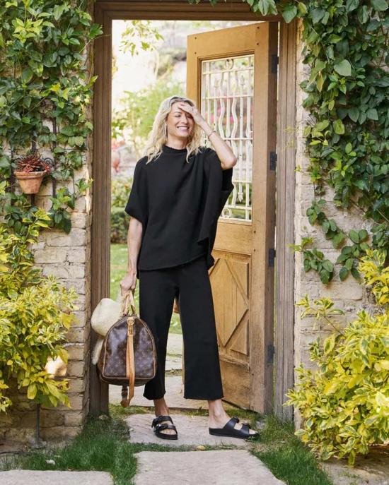  프랭크 앤 에일린 라운지 웨어 프랭크 앤 일린 말리부 여행 세트 블랙 - FRANK & EILEEN