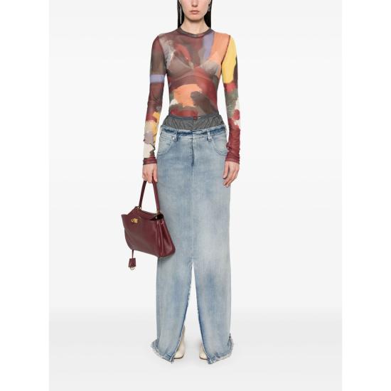 25SS 마르지엘라 스커트 S30383 S51MI0006 961 BLUE - MAISON MARGIELA