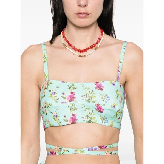 25SS 파올라 주인 민소매 티셔츠 B022 BRA 12331 GREEN - PAOLA ZUIN