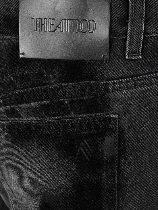 25FW 디 아티코 스트레이트 팬츠 248WCP190D075100 Black - THE ATTICO