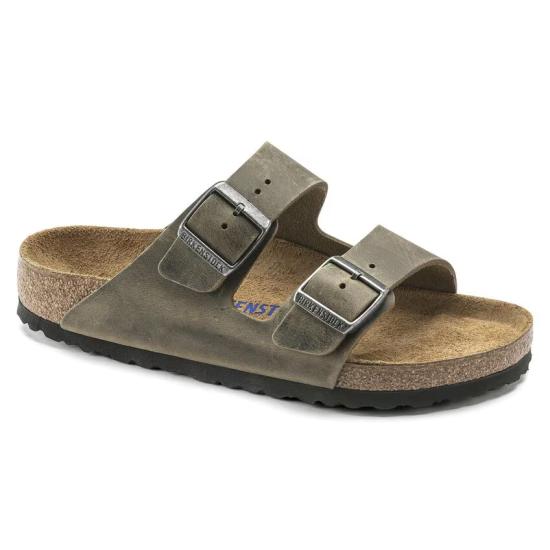 25SS 버켄스탁 샌들 ARIZONA 1027039 FADED KHAKI Faded khaki - BIRKENSTOCK