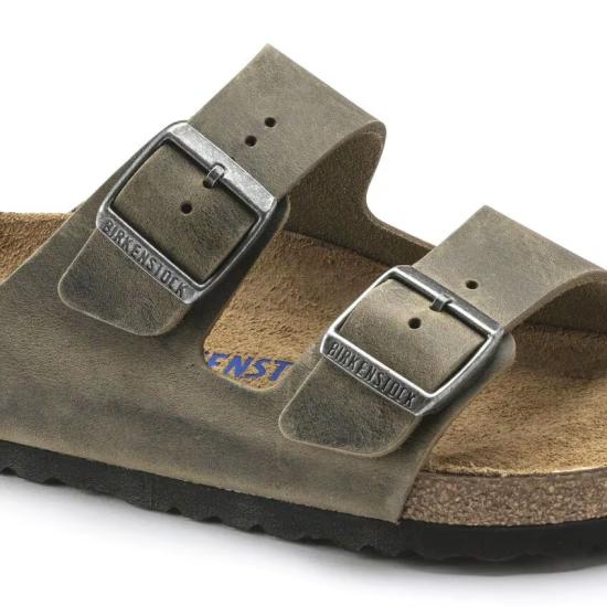 25SS 버켄스탁 샌들 ARIZONA 1027039 FADED KHAKI Faded khaki - BIRKENSTOCK