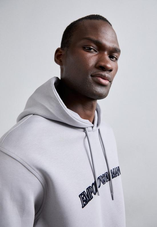 25SS 엠포리오 아르마니 긴팔 티셔츠 6D1M94 1JHSZ 0664 Grey china - EMPORIO ARMANI