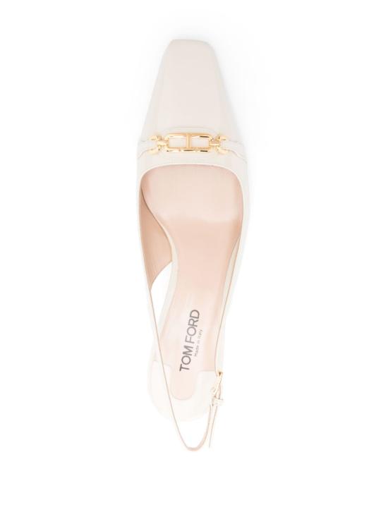 25SS 톰포드 힐/펌프스 W3522 LCL072G1W007 White - TOMFORD