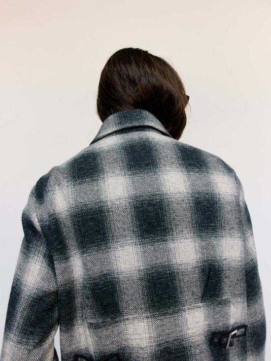  세컨드 레이어 자켓 2차/레이어 타탄 코튼 오라클 재킷 - SECOND/LAYER