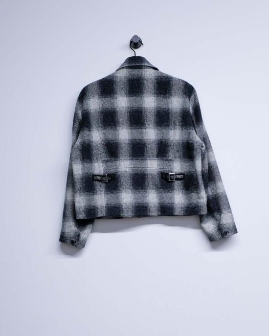 세컨드 레이어 자켓 2차/레이어 타탄 코튼 오라클 재킷 - SECOND/LAYER