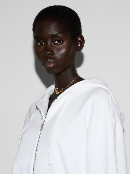 25SS 구찌 후드 티셔츠 810383XJG07 9692 White - GUCCI