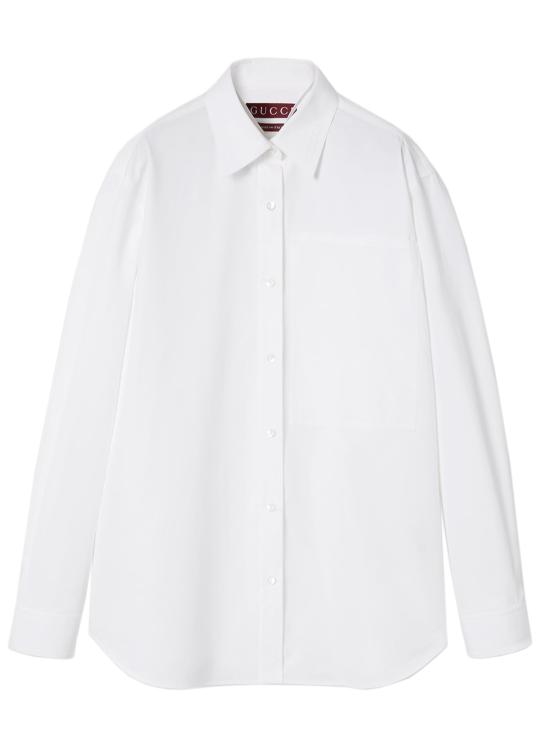 25SS 구찌 셔츠 816008Z7ADR 9000 White